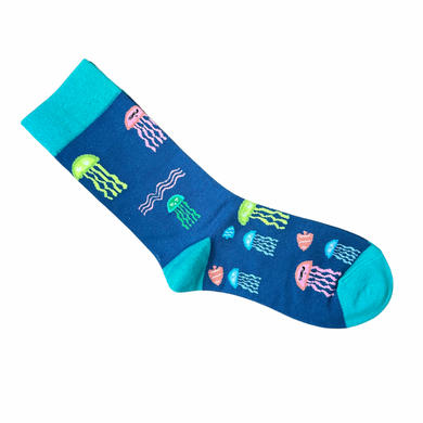 Multicolor Jellyfish Socks