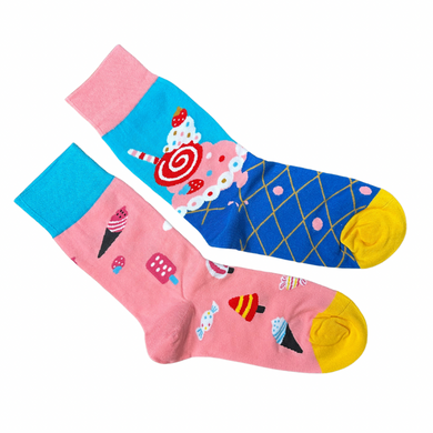 Funky Pink Icecream Socks