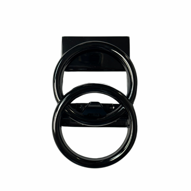 Black Double-O Buckle