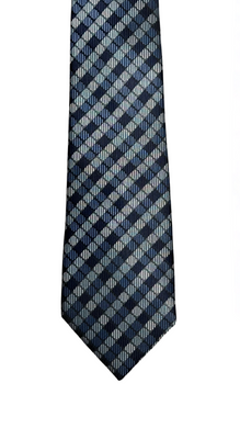 Blue Ombre Circle Tie