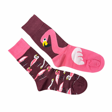 Pink Flamingo Socks