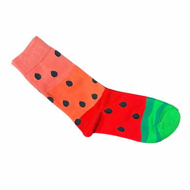 Watermelon Slice Socks