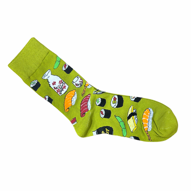 Wasabi Green Sushi Socks