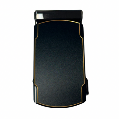 Gold Framed Black Buckle