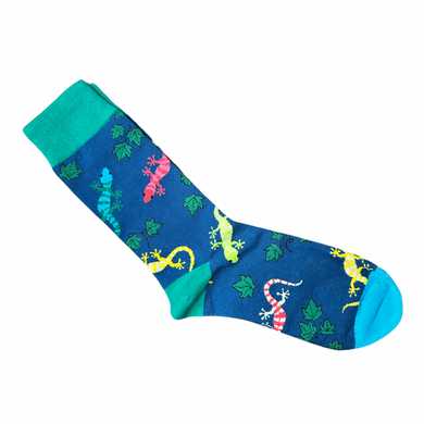 Multicolor Lizard Socks