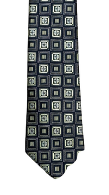 Black & Green Vintage Style Tie