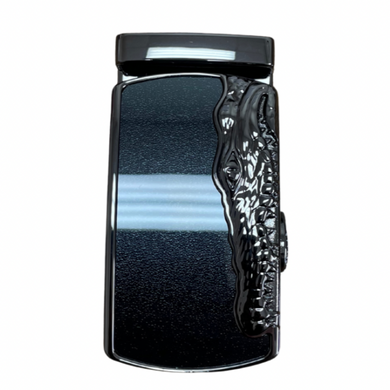 Alligator Head Black Buckle