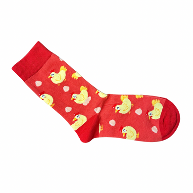 Red Chick Socks