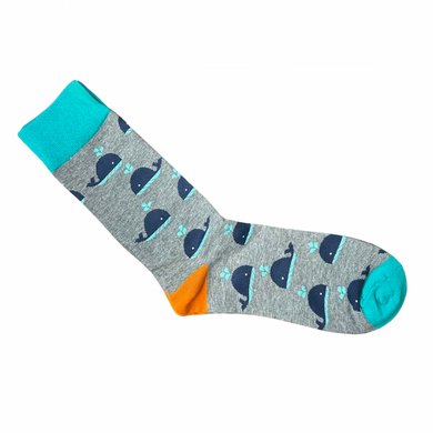 Baby Blue Whale Socks