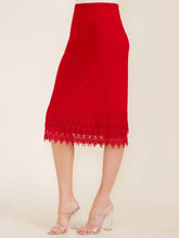 Load image into Gallery viewer, CROCHET BOTTOM SLIP EXTENDER SKIRT