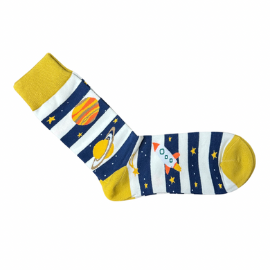 Striped Universe Socks