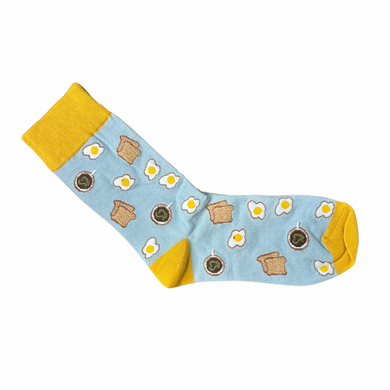 Neutral Breakfast Socks