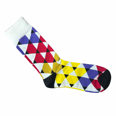 Retro Triangle Socks