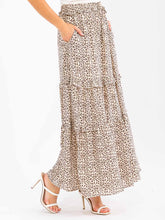 Load image into Gallery viewer, LEOPARD PRINT MAXI SKIRT