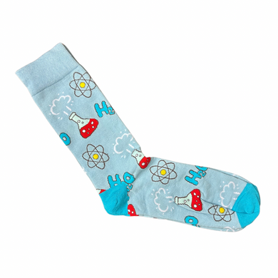 Blue Laboratory Socks