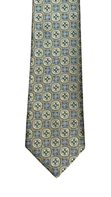 Green & Blue Vintage Style Tie