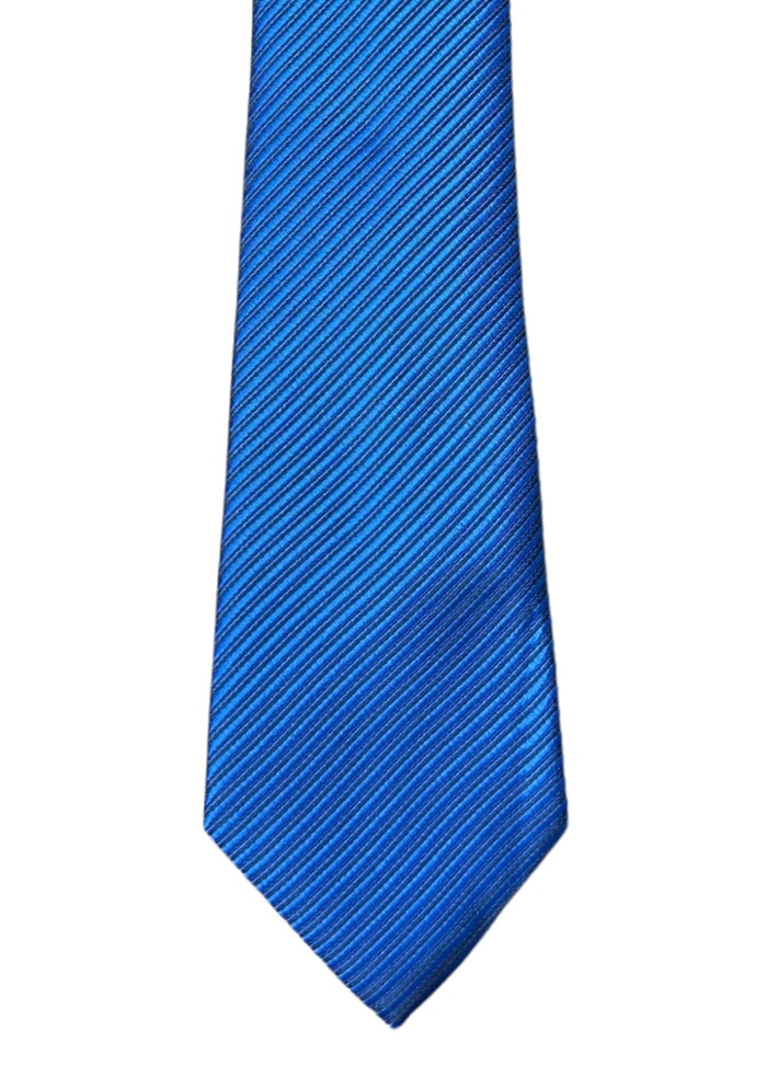 Royal Blue Striped Tie