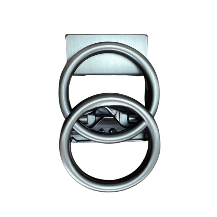 Matte Silver Double-O Buckle