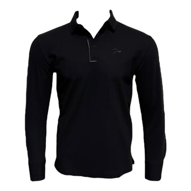 Genesis Caviar Scoop Polo Dress Shirt
