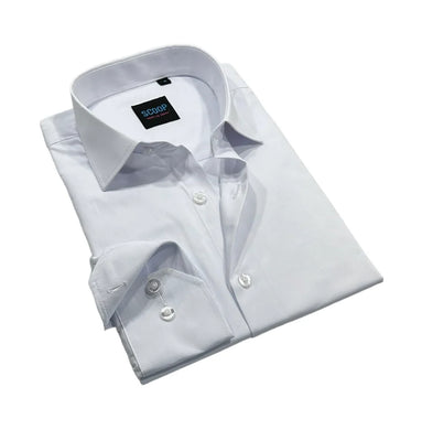 Grady White Scoop Dress Shirt