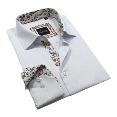 Missoni Cloud Contrast Sleeve Dress Shirt
