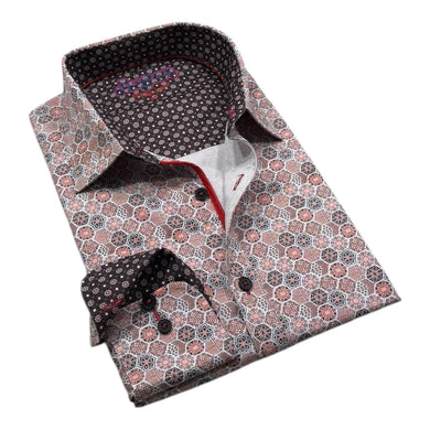 Artery Frost Contrast Sleeve Dress Shirt