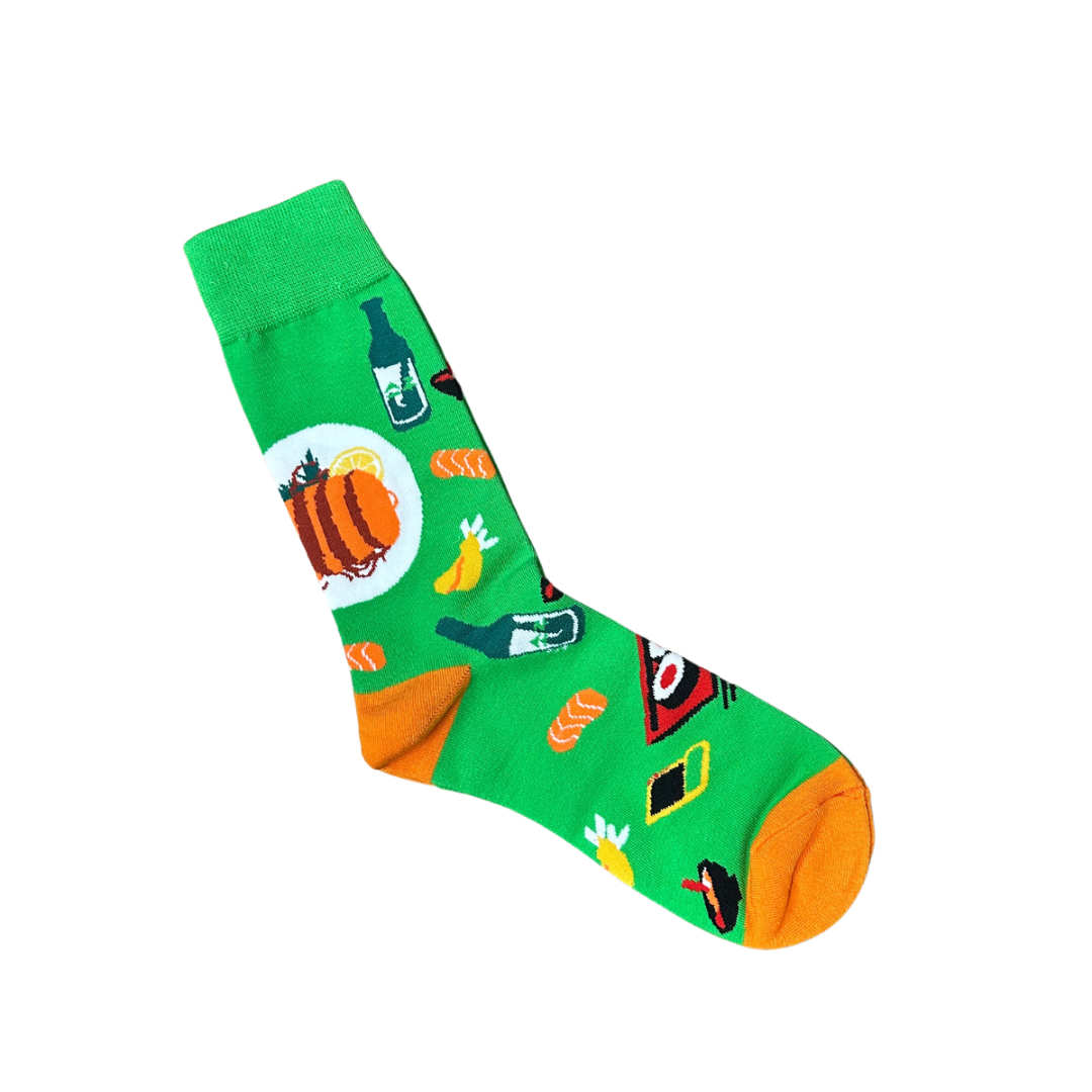 Green Sushi Socks