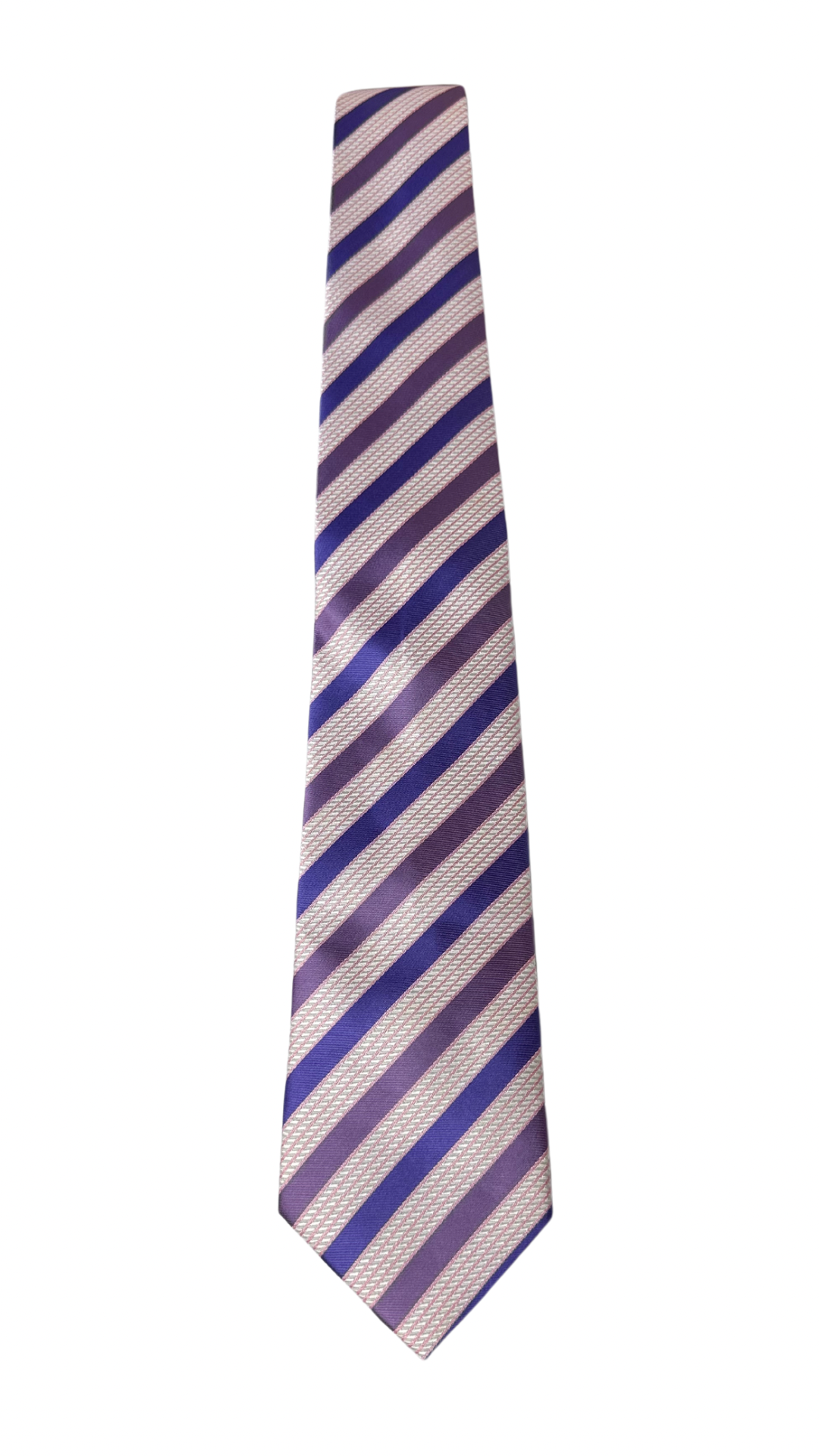 Ombre Purple & Pink Striped Tie