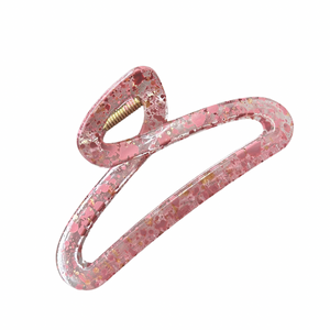 Speckled Abstract Claw Clip