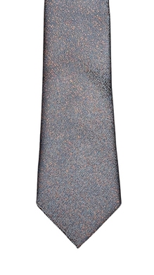 Grey & Orange Speckled Tie