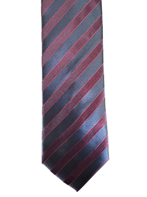 Crimson Voyage Stripe Tie