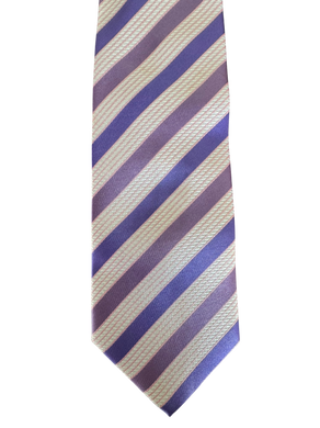 Violet Striped Tie