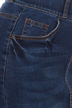 Load image into Gallery viewer, Indigo Wash Stretch Band Belt Loop Denim Skirt