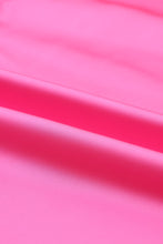 Load image into Gallery viewer, Pink Satin Puff Long Sleeve Crewneck Top