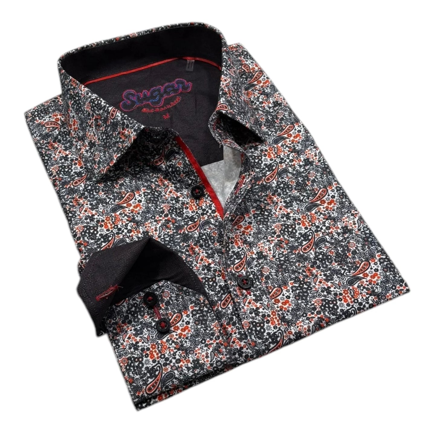 Parade Pepper Contrast Sleeve Dress Shirt