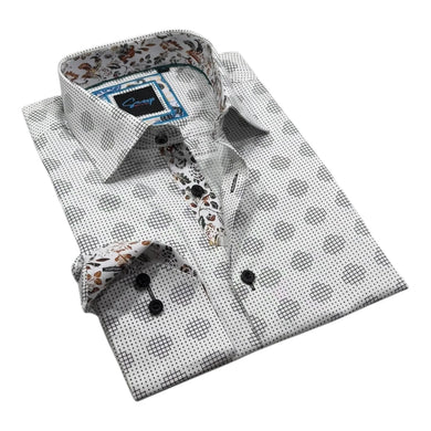 Ryze Cloud Contrast Sleeve Dress Shirt