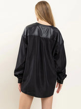 Load image into Gallery viewer, LONG SLEEVE FRONT POCKET ADJUSTABLE WAIST PULLOVER SWEATER