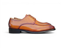 Load image into Gallery viewer, Carrucci Cognac Split Toe Derby