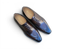 Load image into Gallery viewer, Carrucci Chestnut Split Toe Derby
