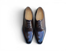 Load image into Gallery viewer, Carrucci Chestnut Split Toe Derby