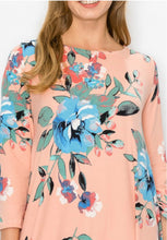 Load image into Gallery viewer, Blush Floral Bubble Style Dress